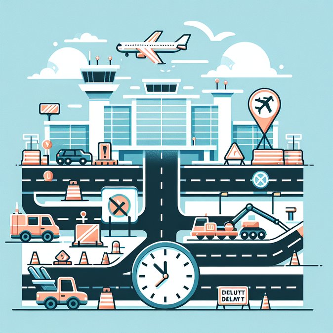 Melbourne Airport warns of hour-long landside delays amid major road works