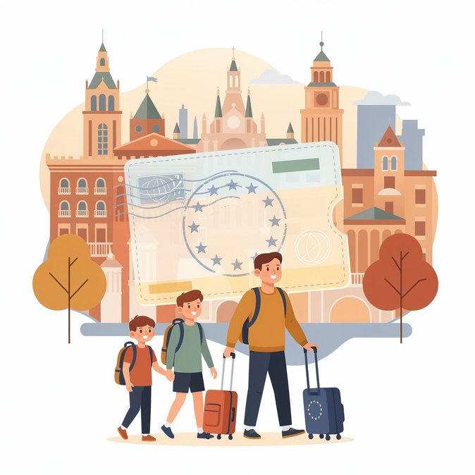Schengen visa fee for children aged 6-12 set at €45 across Spain’s consulates