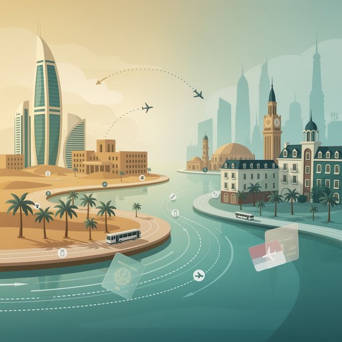 Cinco países del CCG cerca de negociar la exención de visa Schengen; Emiratos Árabes Unidos sigue siendo el único país del Golfo ya exento