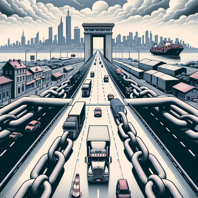 Polish truckers launch border blockade with Ukraine, slowing cargo traffic