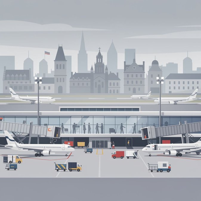 La huelga de los agentes de tierra vuelve a estallar en el aeropuerto de Bruselas, amenazando con retrasos en el check-in