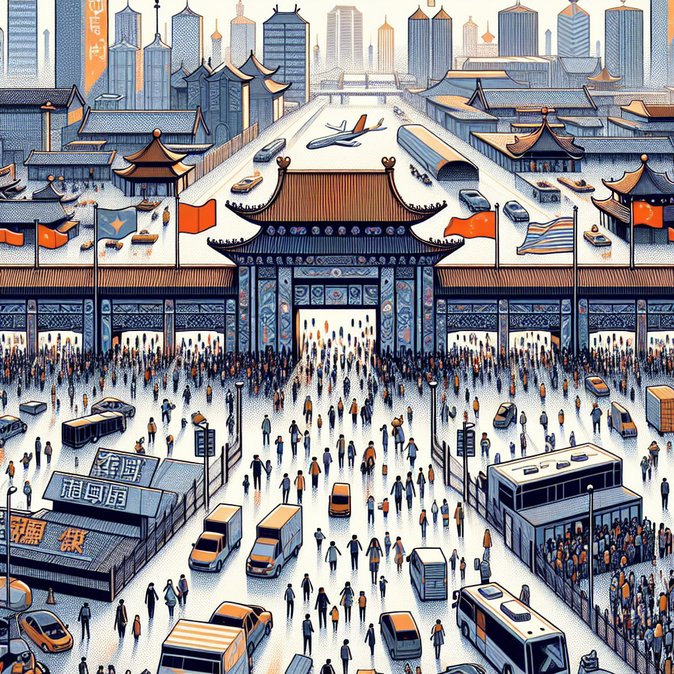 Visa-free entries jump 35.8 % as China logs 6.61 million cross-border trips over New Year