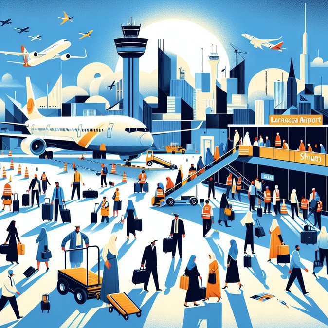 Larnaca Airport cancels 37 flights as Middle-East conflict ripples through Cypriot aviation