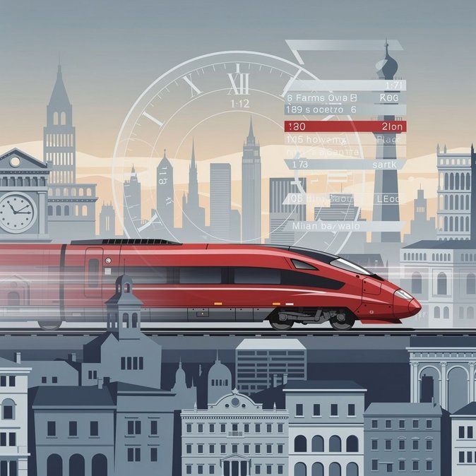Avería en el tren de alta velocidad Frecciarossa provoca retrasos de varias horas en importante corredor sur-norte