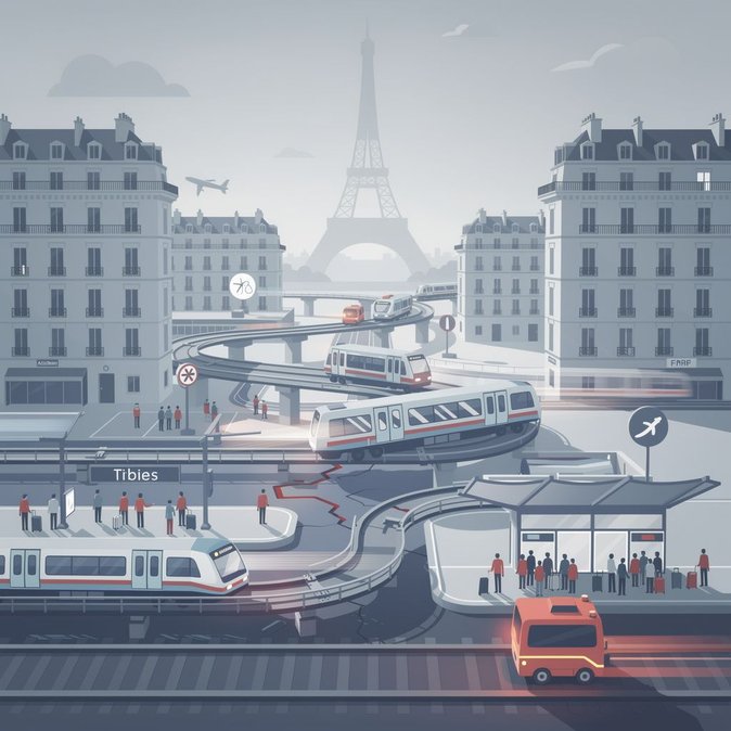 Strikes and engineering works disrupt Paris metro, RER and airport access on 15 June