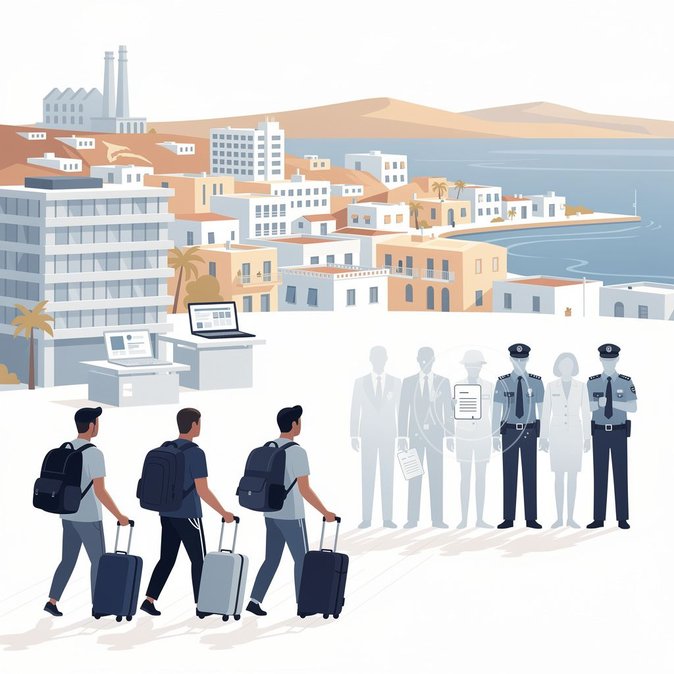 Cyprus Police Detain 52 Migrants in Larnaca–Paphos Operation Targeting Illegal Stay and Work