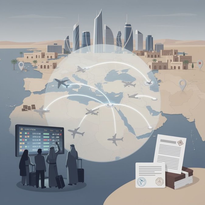 Mise à jour du conseil aux voyageurs aux Émirats arabes unis : risques dans l’espace aérien, réduction des vols vers l’Arabie Saoudite et annulations chez Air Arabia