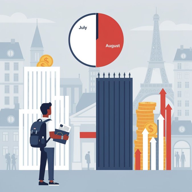 Francia Eleva el Requisito Financiero Mínimo para Visas de Estudiante de Cara al Año Académico 2026-27