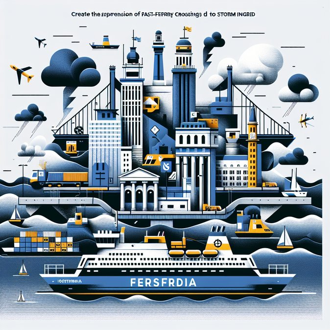 Storm ‘Ingrid’ Forces Fresh Ferry Cancellations on Ceuta–Algeciras Route