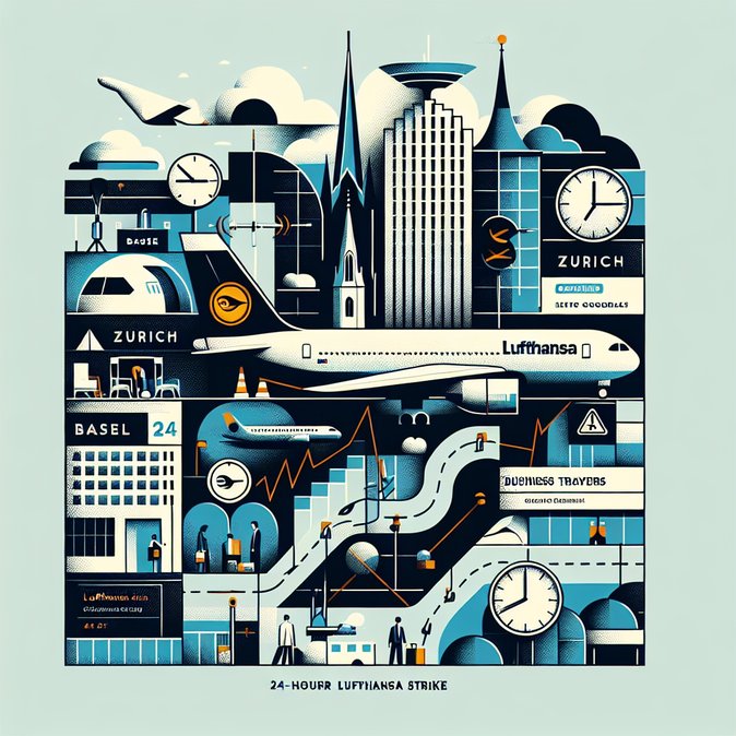 Lufthansa Cabin-Crew Strike Cancels Dozens of Swiss Flights