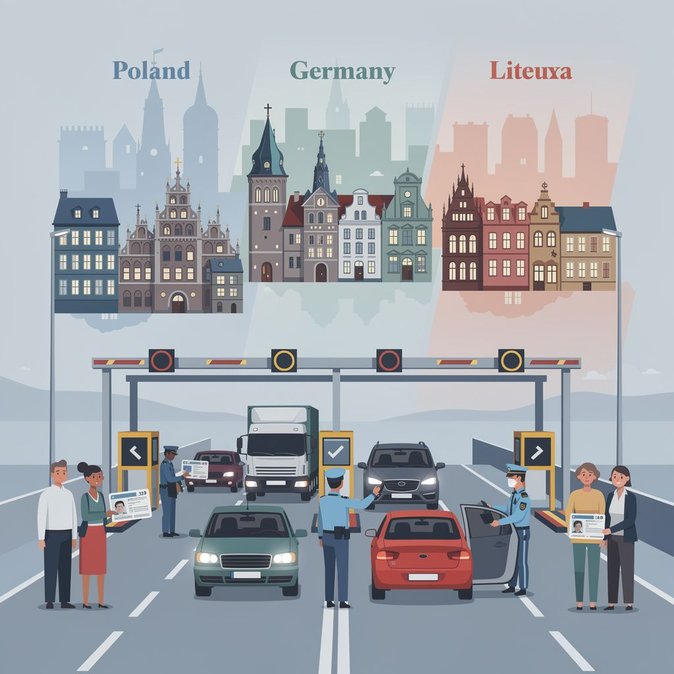 Polska przywraca kontrole graniczne w strefie Schengen z Niemcami i Litwą od 2 października