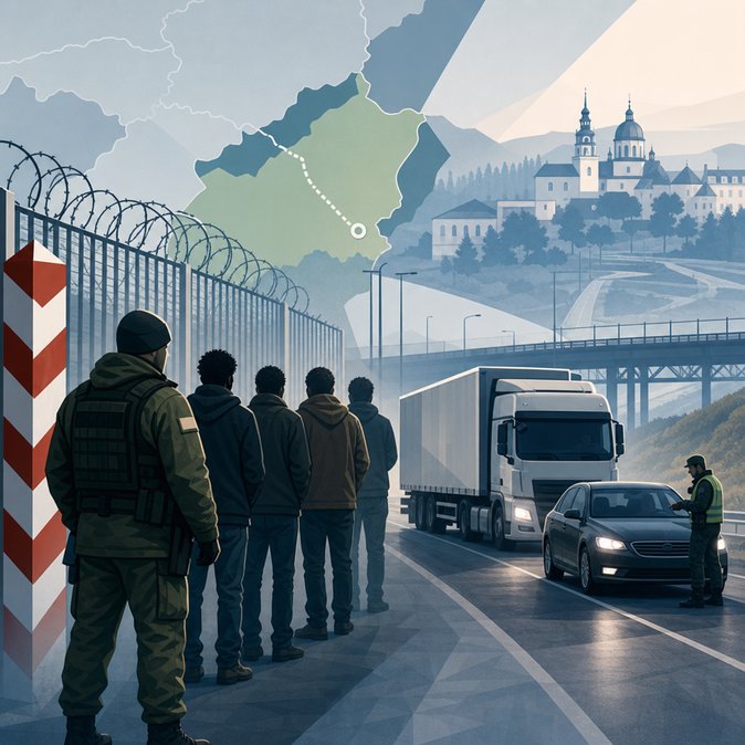 Border Guard detains four Somali migrants after clandestine crossing from Lithuania