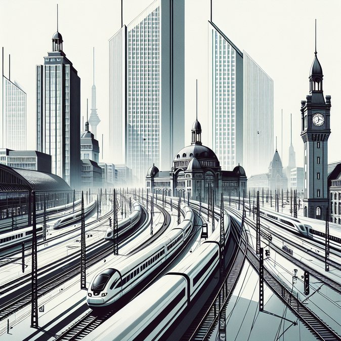 Unauthorized track access halts Hamburg main-station traffic for 30 minutes