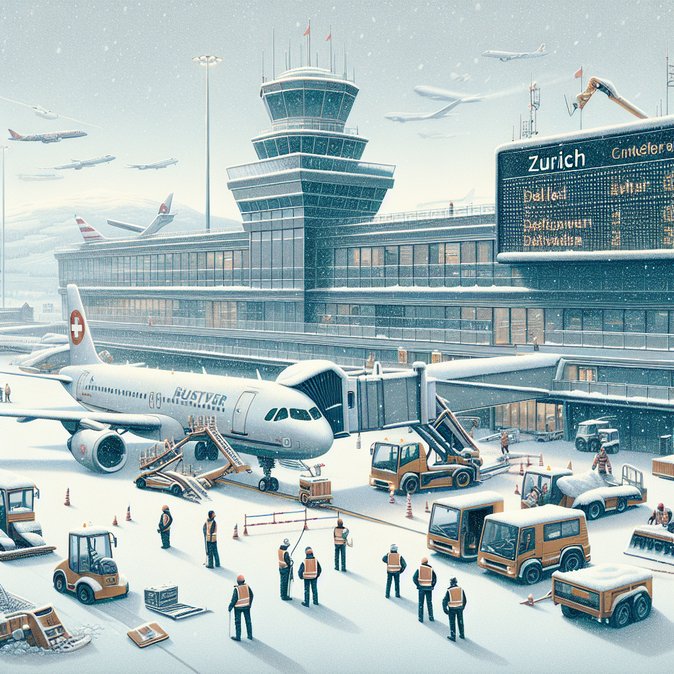 Europe-Wide Flight Chaos Spills into Zurich as 12 Delays, 2 Cancellations Logged