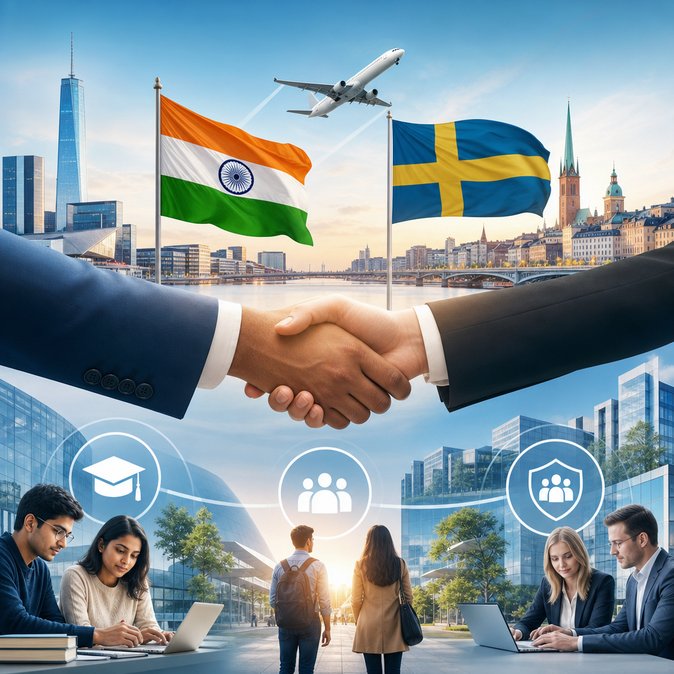 India-Sweden Strategic Partnership Roadmap puts talent mobility at its core
