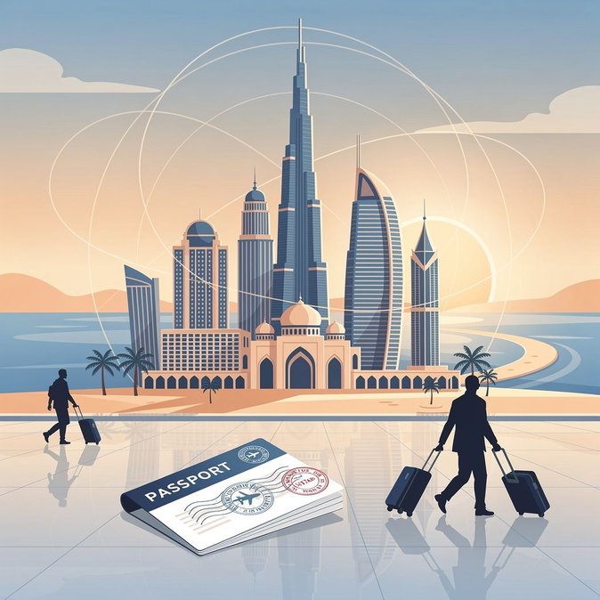 Dubaï lance un visa touristique à entrées multiples valable cinq ans, sans besoin de sponsor