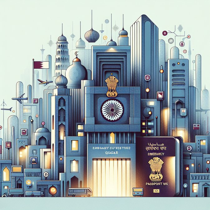 Embassy of India in Doha Suspends Walk-In Consular Services, Activates 24×7 Helpline