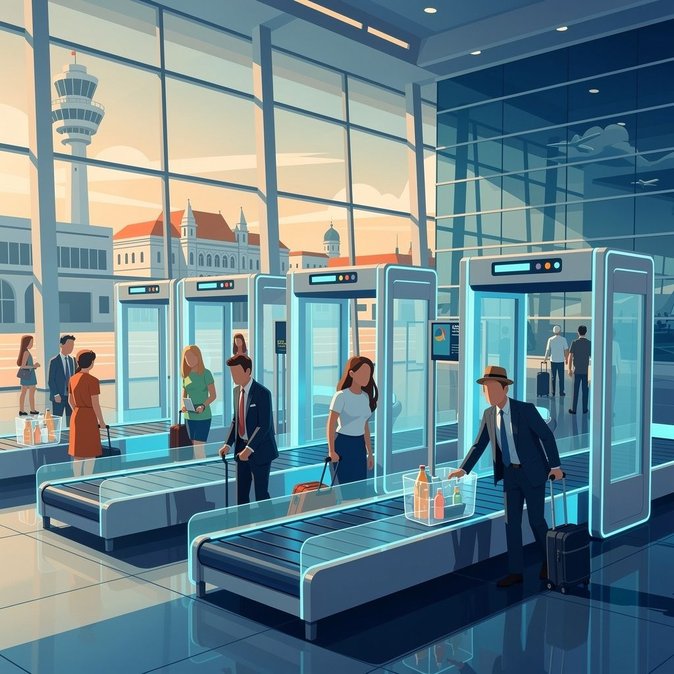 L’aéroport de Vienne installe des scanners CT — Liquides et ordinateurs portables restent dans le sac