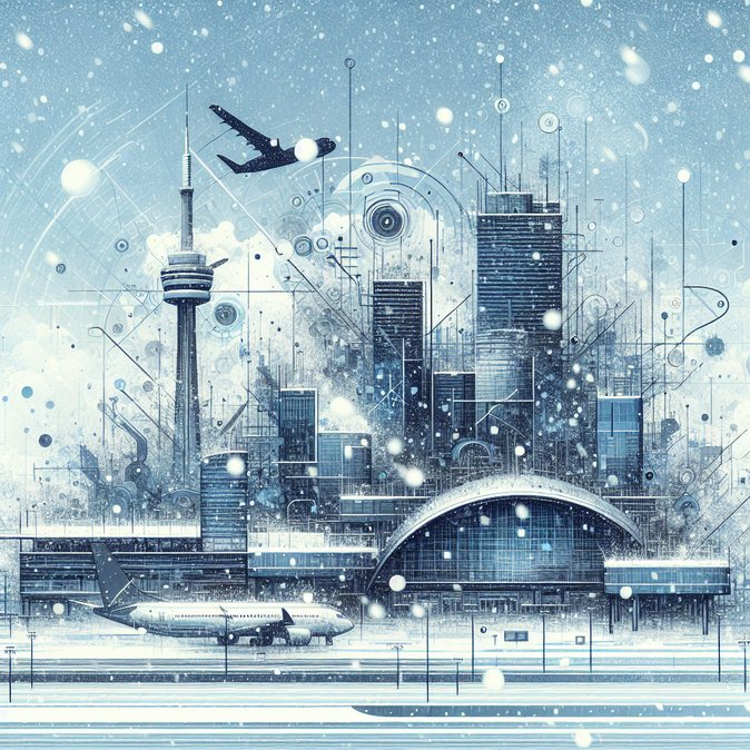 Early snowfall at Toronto Pearson causes 232 delays and 57 cancellations, snarling business travel