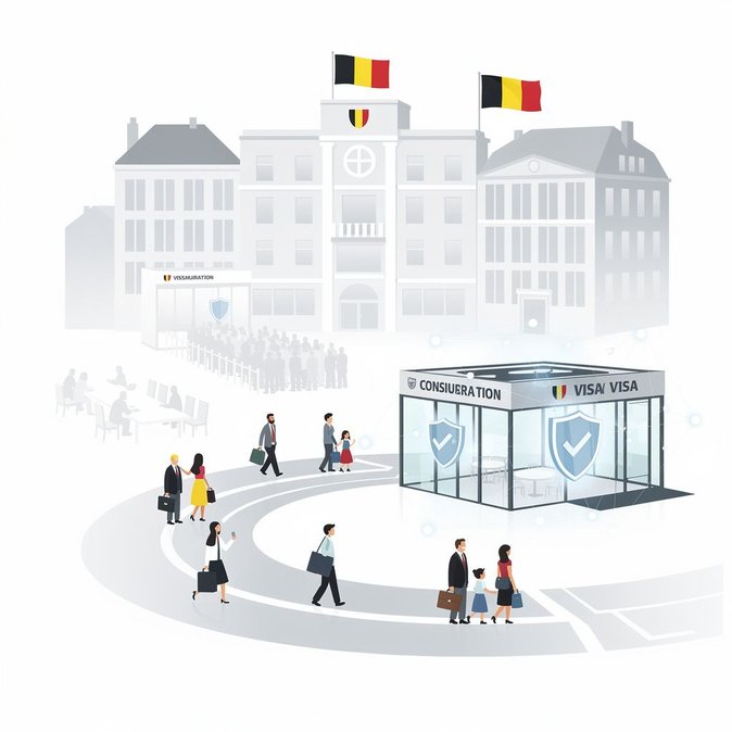La Belgique externalisera la collecte des demandes de visa dans 17 postes diplomatiques
