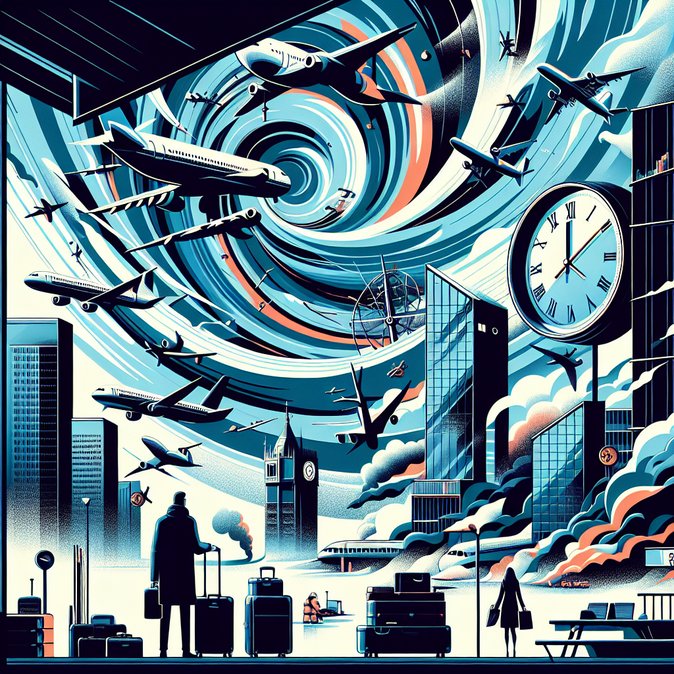 European weather and traffic snarls trigger 333 flight cancellations; Rome travellers among the stranded