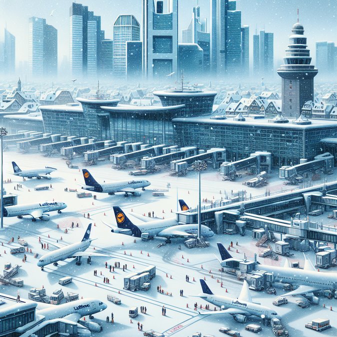 Snow and Ice Disrupt Frankfurt Hub: 93 Delays, 15 Cancellations Recorded on 5 March