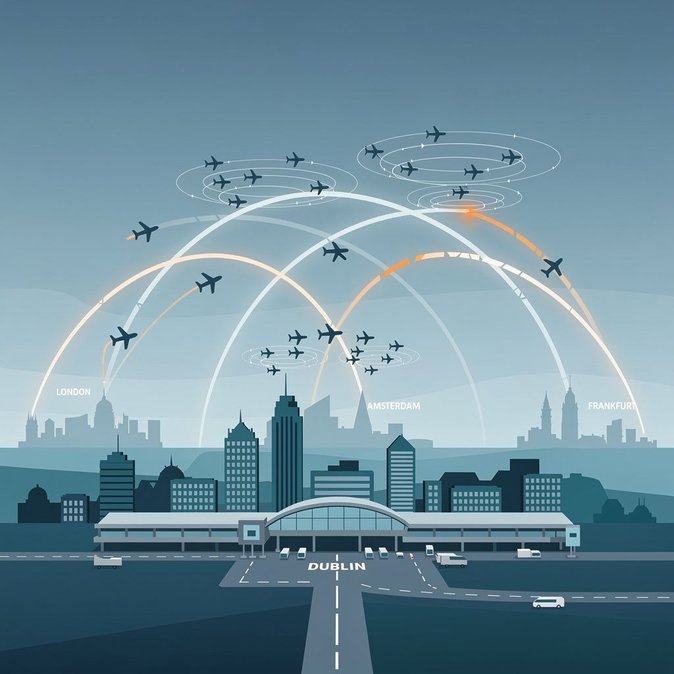 Vague de retards et d'annulations perturbe l'aéroport de Dublin