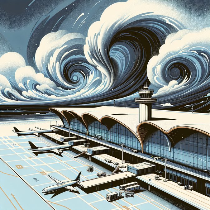 Severe weather triggers 100 flight cancellations and 500 delays across Canadian airports