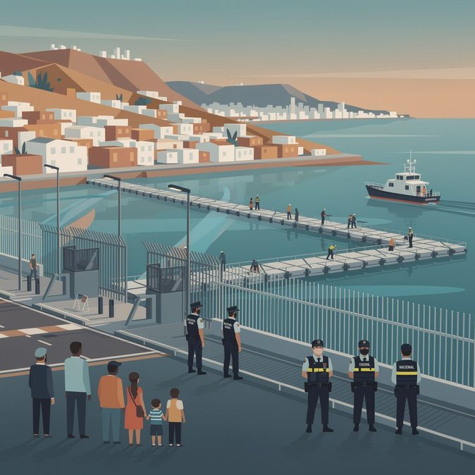 L’Espagne déploie des renforts policiers à Ceuta après des appels en ligne à une ruée massive à la frontière