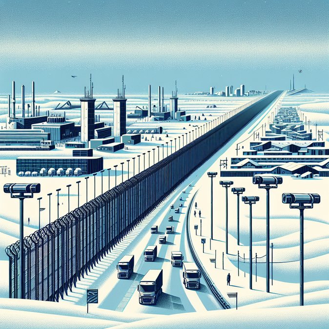 Finland accelerates eastern border fence—110 km completed, AI-enabled surveillance to follow