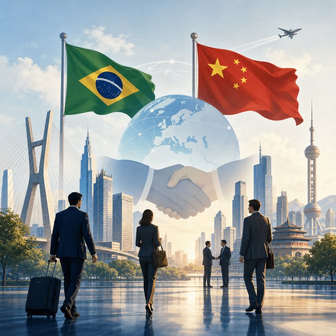 Beijing signals closer Brazil ties ahead of minister’s visit—business circles eye visa facilitation
