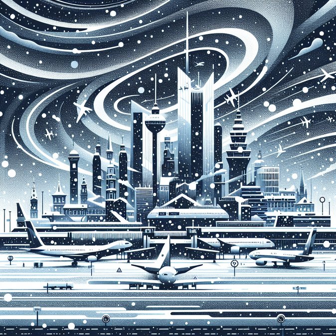 Snowstorm grounds KLM flights, ripples through Air France-KLM network and French travel plans