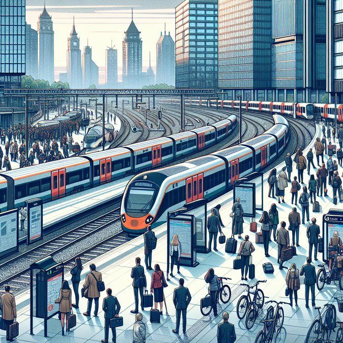 Nation-wide Train-Driver Strike Paralyzes 80 % of Long-Distance Rail Services