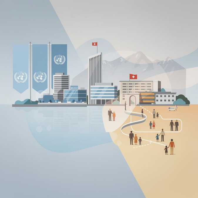 Federal Councillor Beat Jans reaffirms Swiss commitment to Geneva Refugee Convention at 75th anniversary event