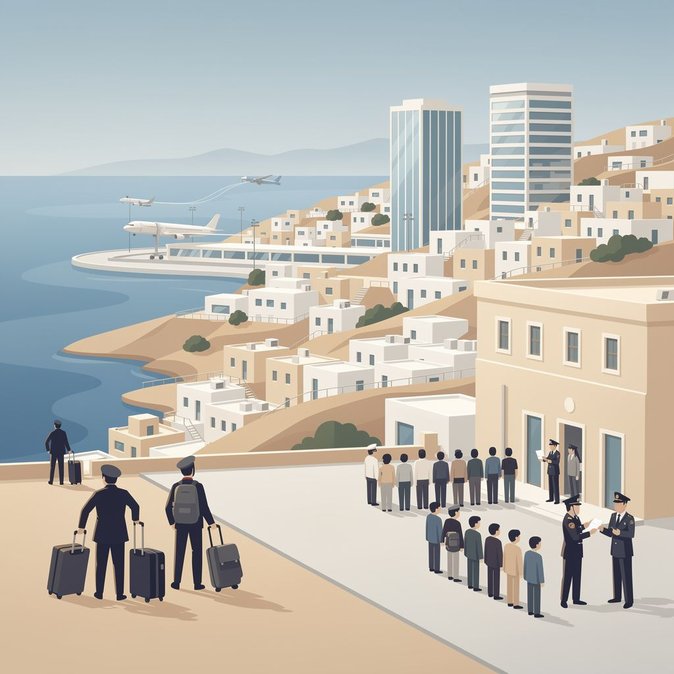 شرطة قبرص تسجل 4,021 حالة عودة وترحيل في النصف الأول من عام 2026