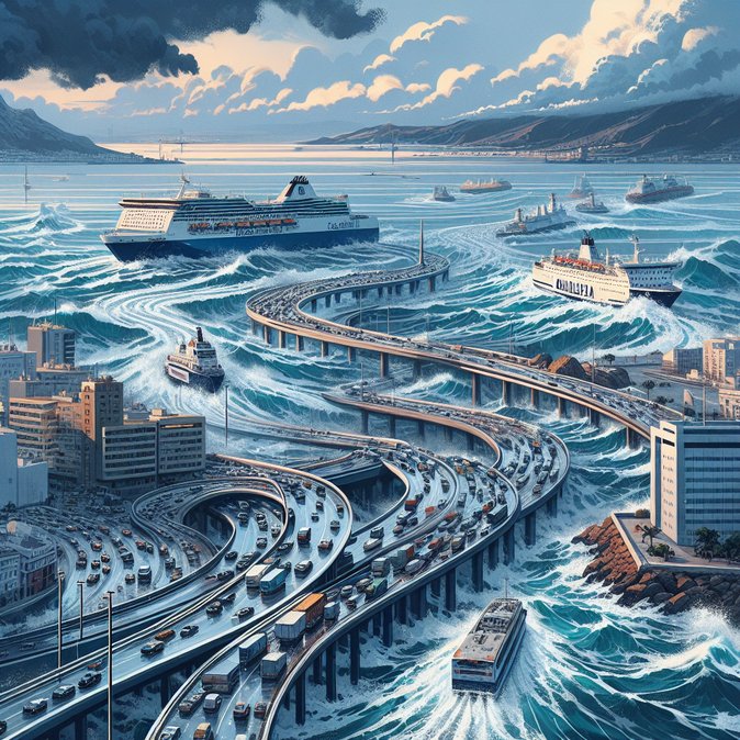 Storm ‘Marta’ still snarls Andalusia roads and Gibraltar ferries despite partial resumptions