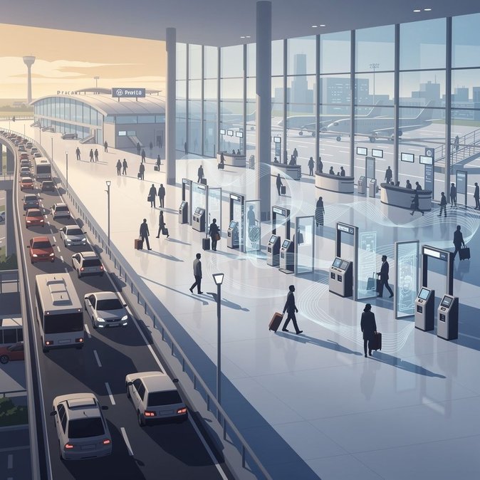 L’aéroport de Prague invite les voyageurs à anticiper les travaux routiers et à adopter les technologies en libre-service