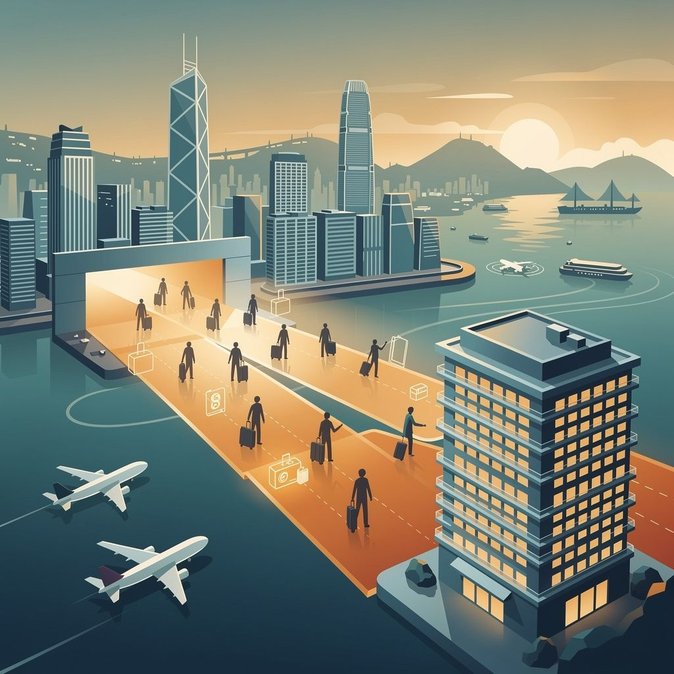 L'afflux de visiteurs de Chine continentale à Hong Kong dès le premier jour de la Semaine d'Or souligne la reprise des voyages de loisirs et d'affaires transfrontaliers