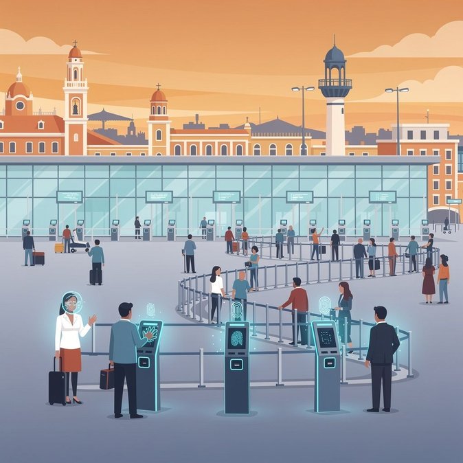 Frontex Warns Spain-Bound Travellers: Entry/Exit System Queues May Persist for Two Years