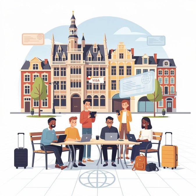 Bélgica lanza la ‘Visa para Nómadas Digitales’ para atraer talento remoto