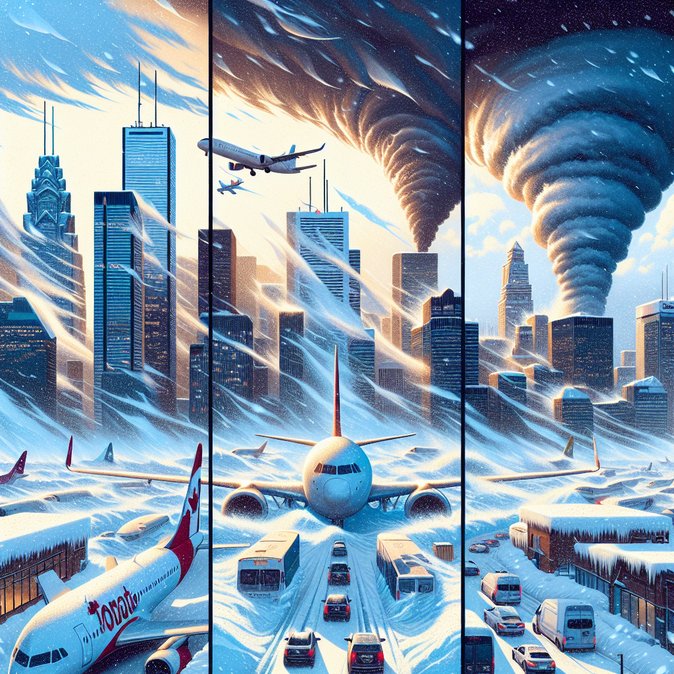 Winter Storm Grounds Flights Across Canada—55 Cancellations, 471 Delays and Counting