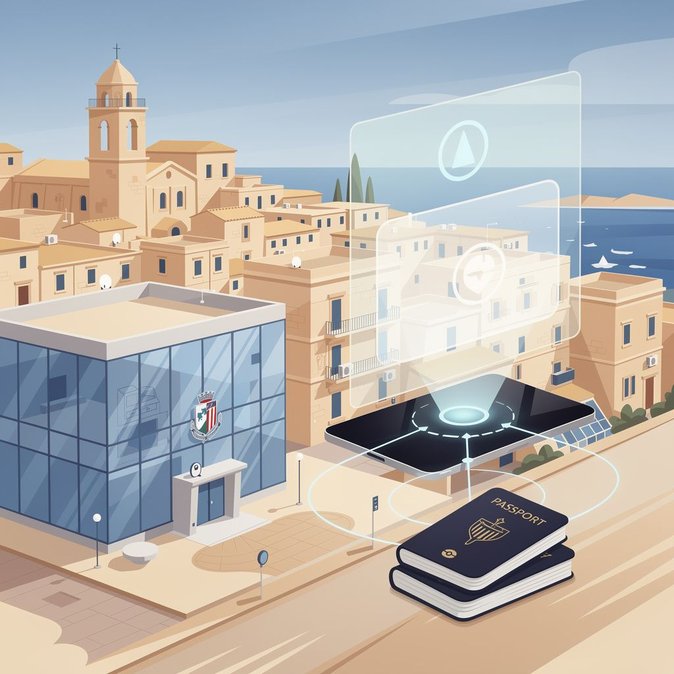 La Questura d’Agrigente lance un système de réservation en ligne pour les passeports « urgents »