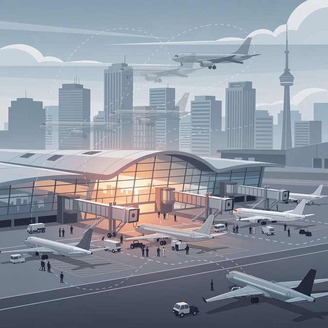 Toronto Pearson suffers 130 flight delays and 11 cancellations on June 30, stranding business travellers