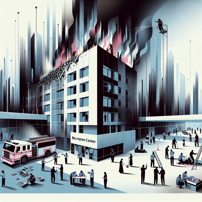 伊普尔避难中心发生火灾，紧急疏散11人送医治疗