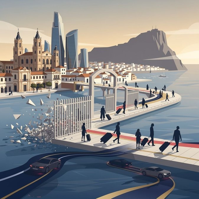 Government plans public ceremony with PM Sánchez to mark Gibraltar fence demolition