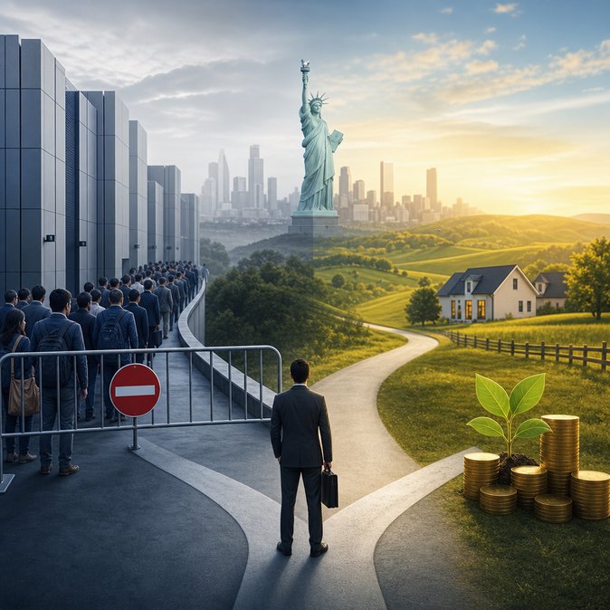 U.S. EB-2 Category for India Closes Until FY 2027; EB-5 ‘Rural Reserved’ Remains Wide Open