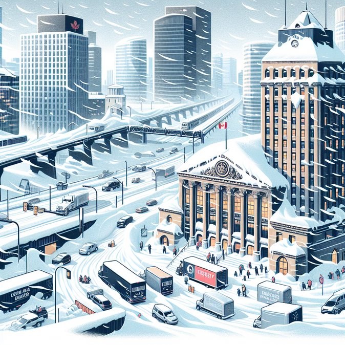 ‘Boxing-Day Blizzard’ Triggers Nationwide Travel Advisories and Remote-Work Orders