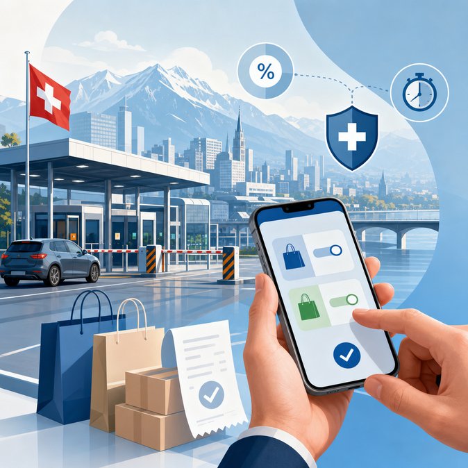 Swiss Customs App ‘QuickZoll’ Now Calculates Both 8.1 % and 2.6 % VAT Rates