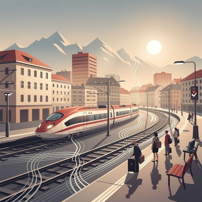 Les ÖBB invitent les voyageurs à reporter les trajets ferroviaires non essentiels en raison de la déformation des voies sous une chaleur record