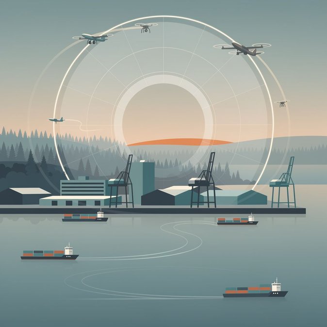 Les Forces de défense finlandaises instaurent des restrictions aériennes et maritimes avant l'aube pour prévenir d'éventuelles incursions de drones.